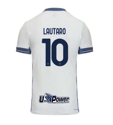 Inter Milan Lautaro Martinez #10 Udebanetrøje 2024-25 Kort ærmer